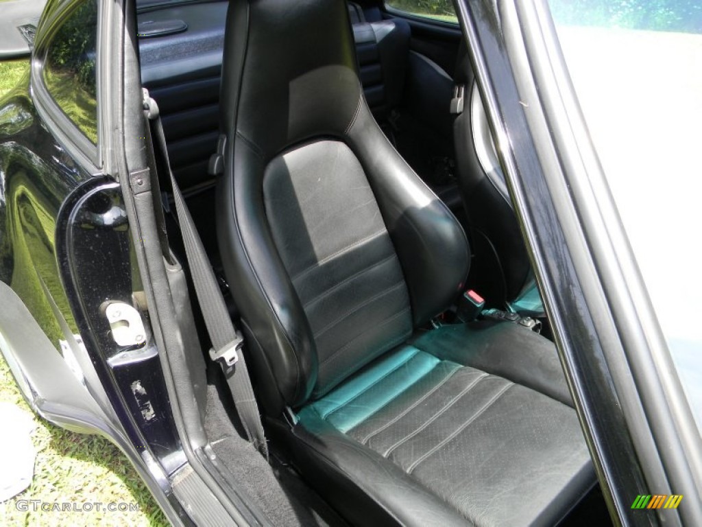 1987 Porsche 911 Turbo Coupe Front Seat Photo #84051170
