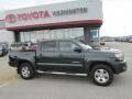 2011 Timberland Green Mica Toyota Tacoma V6 TRD Sport Double Cab 4x4  photo #2