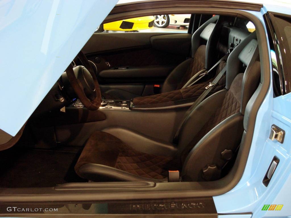 Nero Perseus/Marrone Janus Interior 2008 Lamborghini Murcielago LP640 Coupe Photo #840514