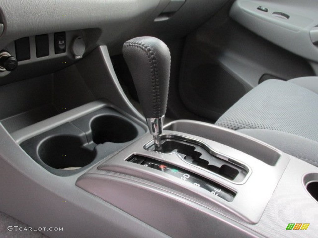 2011 Tacoma V6 TRD Sport Double Cab 4x4 - Timberland Green Mica / Graphite Gray photo #15