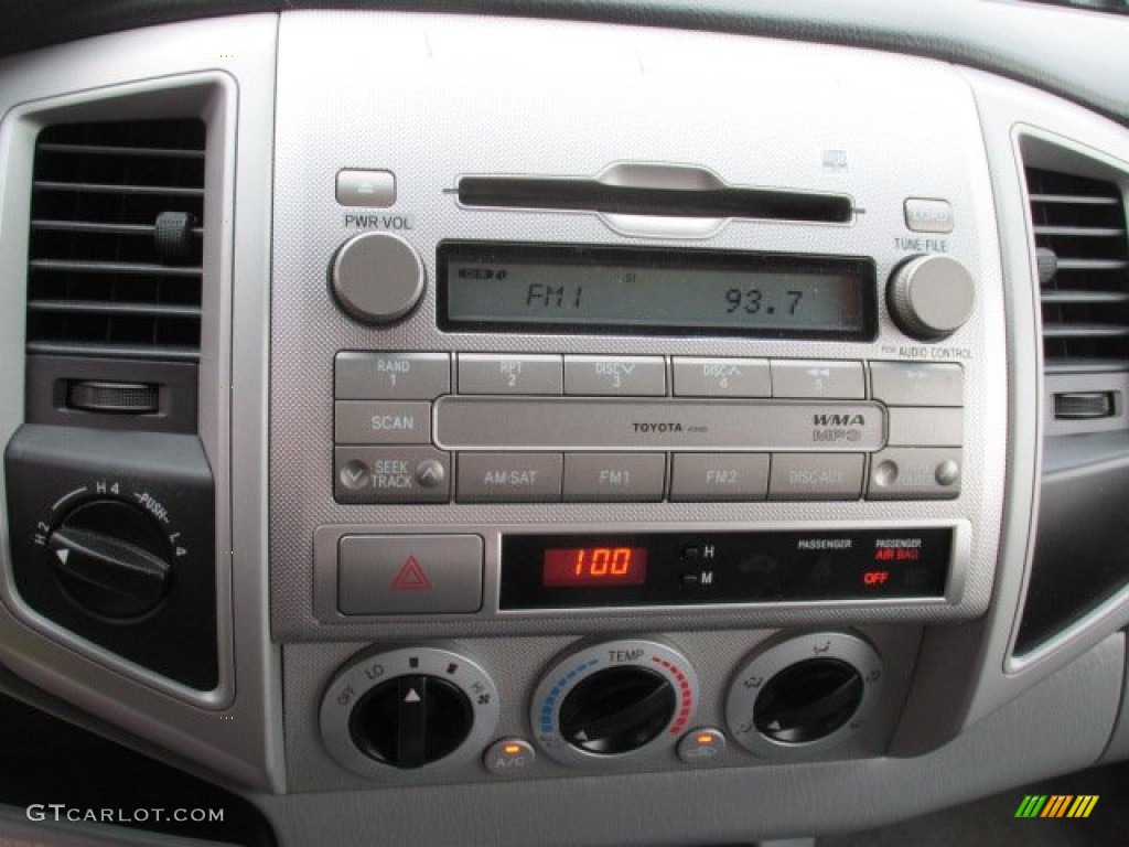 2011 Tacoma V6 TRD Sport Double Cab 4x4 - Timberland Green Mica / Graphite Gray photo #16