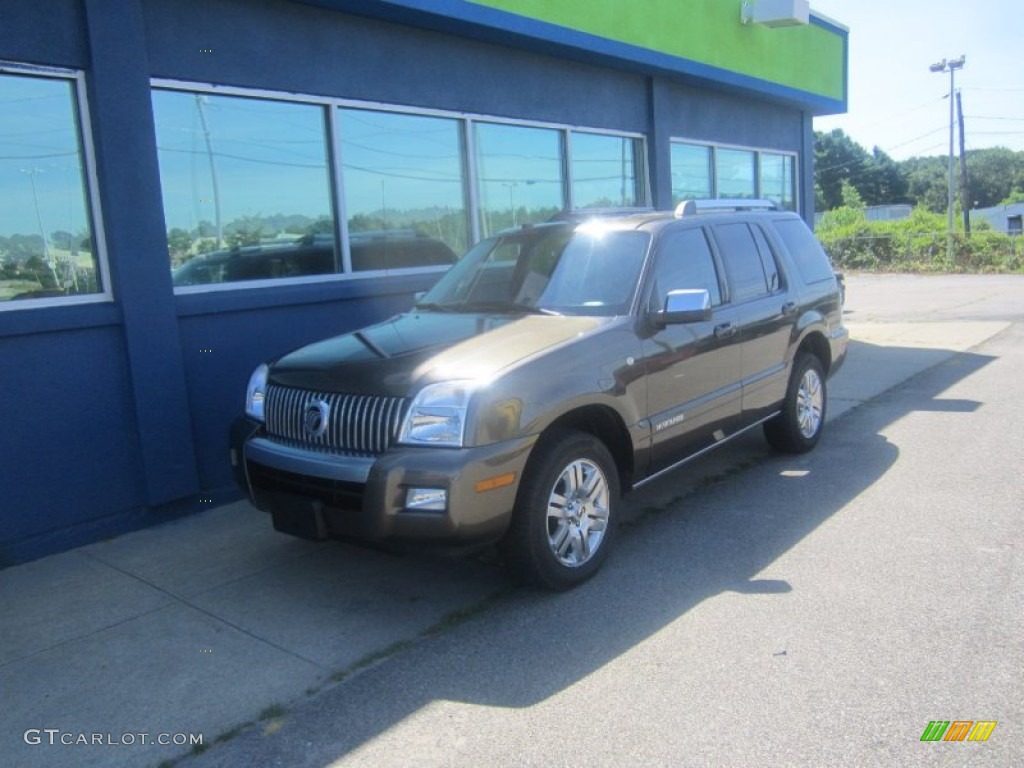 2008 Mountaineer Premier AWD - Stone Green Metallic / Charcoal Black photo #1
