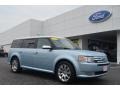 2009 Light Ice Blue Metallic Ford Flex Limited #84042652