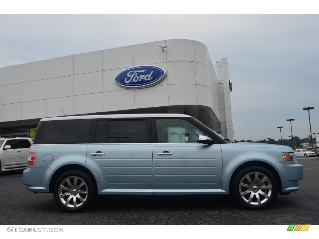 Light Ice Blue Metallic 2009 Ford Flex Limited Exterior Photo #84052313