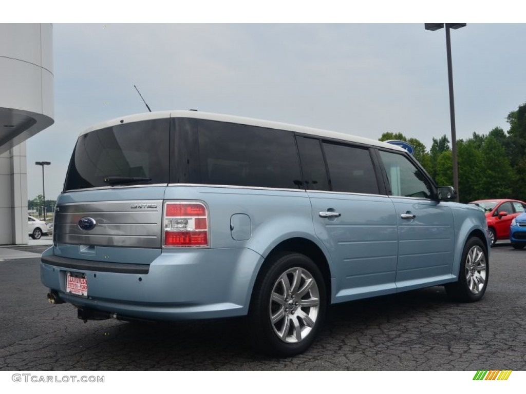 2009 Flex Limited - Light Ice Blue Metallic / Medium Light Stone photo #3