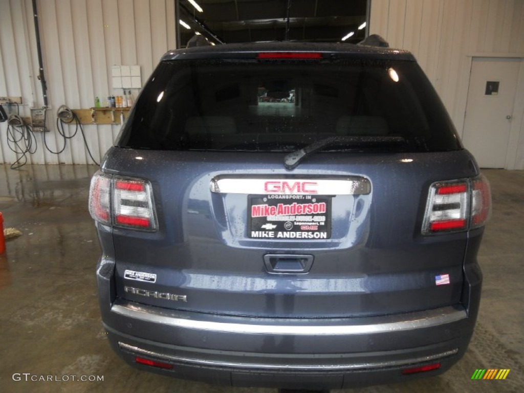 2013 Acadia SLT - Atlantis Blue Metallic / Light Titanium photo #2