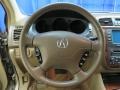 2005 Acura MDX Saddle Interior Steering Wheel Photo