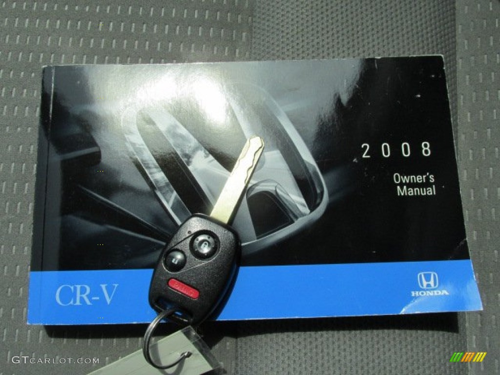 2008 CR-V EX 4WD - Glacier Blue Metallic / Gray photo #18