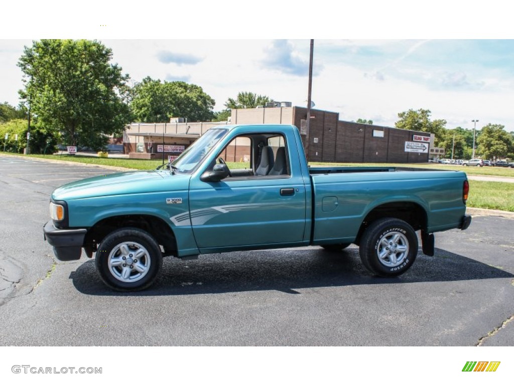 Seafoam Green Metallic 1994 Mazda B-Series Truck B3000 SE Regular Cab Exterior Photo #84054485