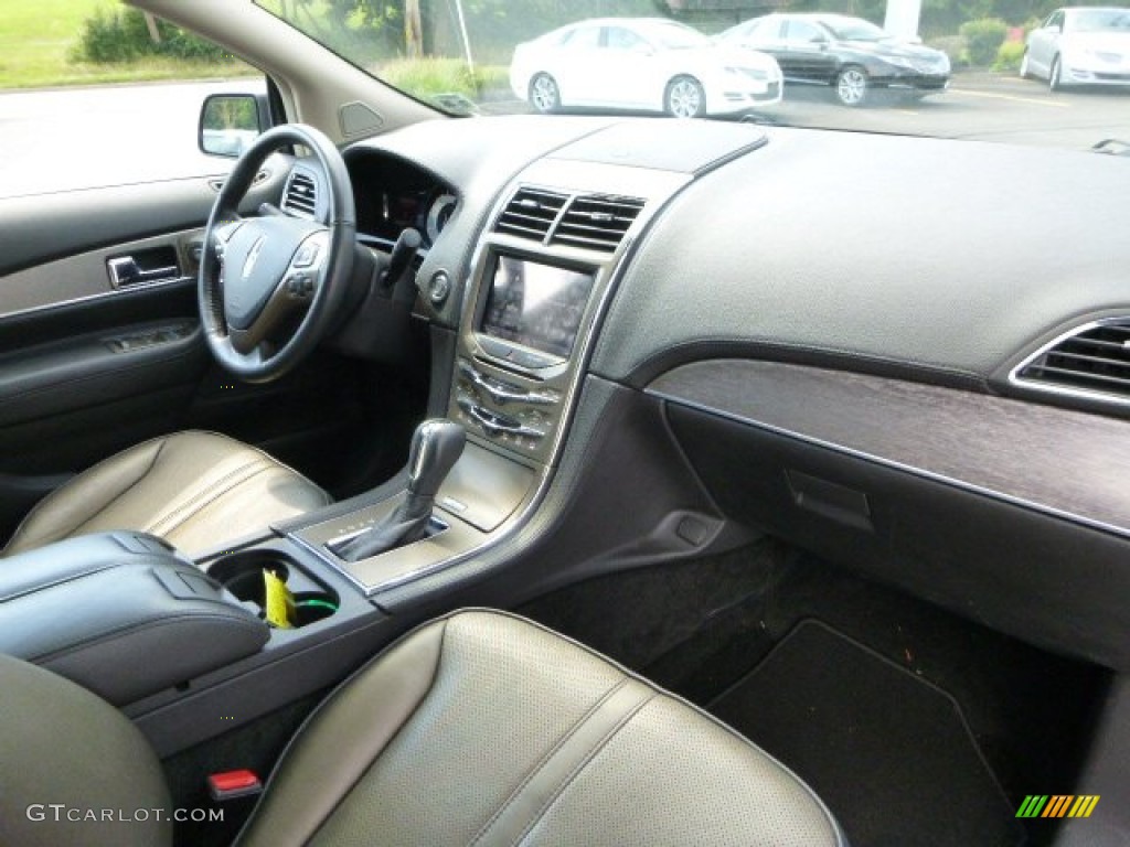 2011 Lincoln MKX Limited Edition AWD Bronze Metallic Dashboard Photo #84054998