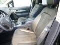 2011 Lincoln MKX Bronze Metallic Interior Front Seat Photo