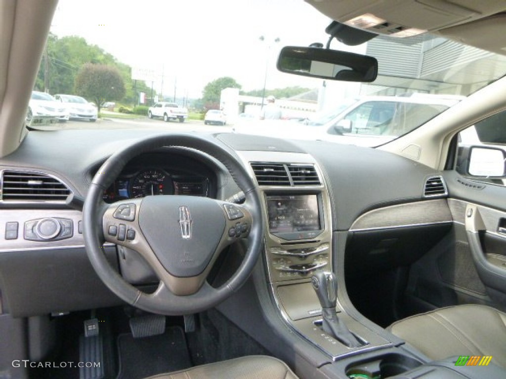 2011 Lincoln MKX Limited Edition AWD Bronze Metallic Dashboard Photo #84055115