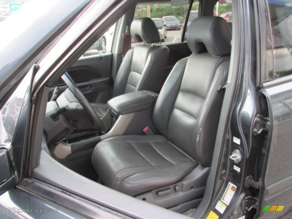 Gray Interior 2006 Honda Pilot EX-L 4WD Photo #84055706
