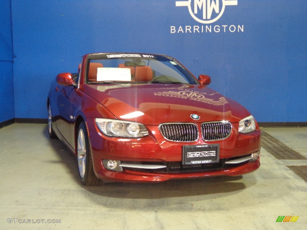 Vermillion Red Metallic BMW 3 Series