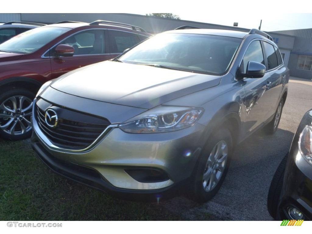 2013 CX-9 Sport - Liquid Silver Metallic / Black photo #1