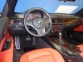 Coral Red/Black Dakota Leather Dashboard Photo for 2011 BMW 3 Series #84056732