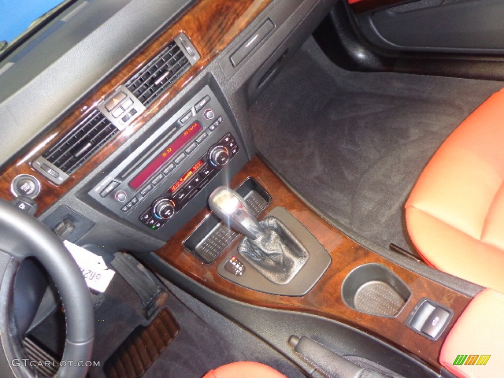 2011 3 Series 328i Convertible - Vermillion Red Metallic / Coral Red/Black Dakota Leather photo #27