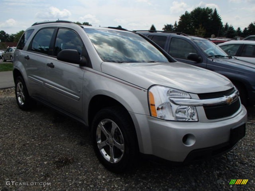 2007 Equinox LS AWD - Silverstone Metallic / Light Gray photo #1