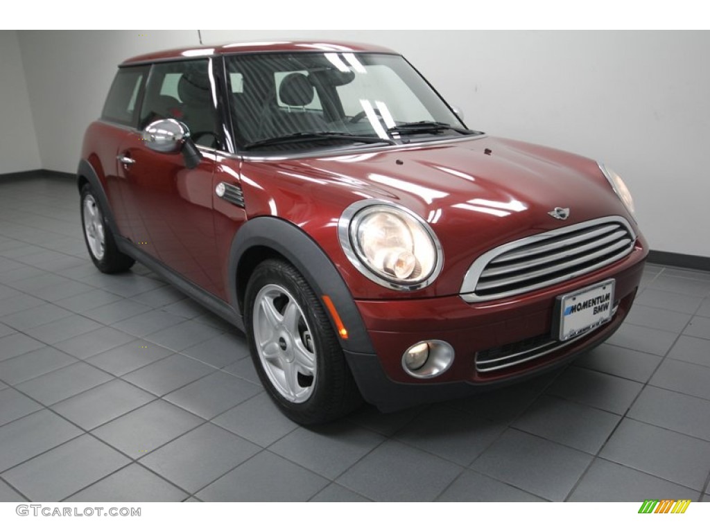 2007 Cooper Hardtop - Nightfire Red Metallic / Carbon Black/Carbon Black photo #1