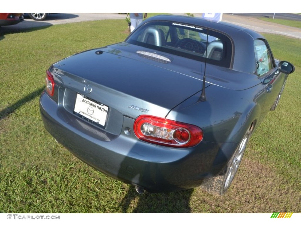 2013 MX-5 Miata Grand Touring Hard Top Roadster - Dolphin Gray Mica / Spicy Mocha photo #3