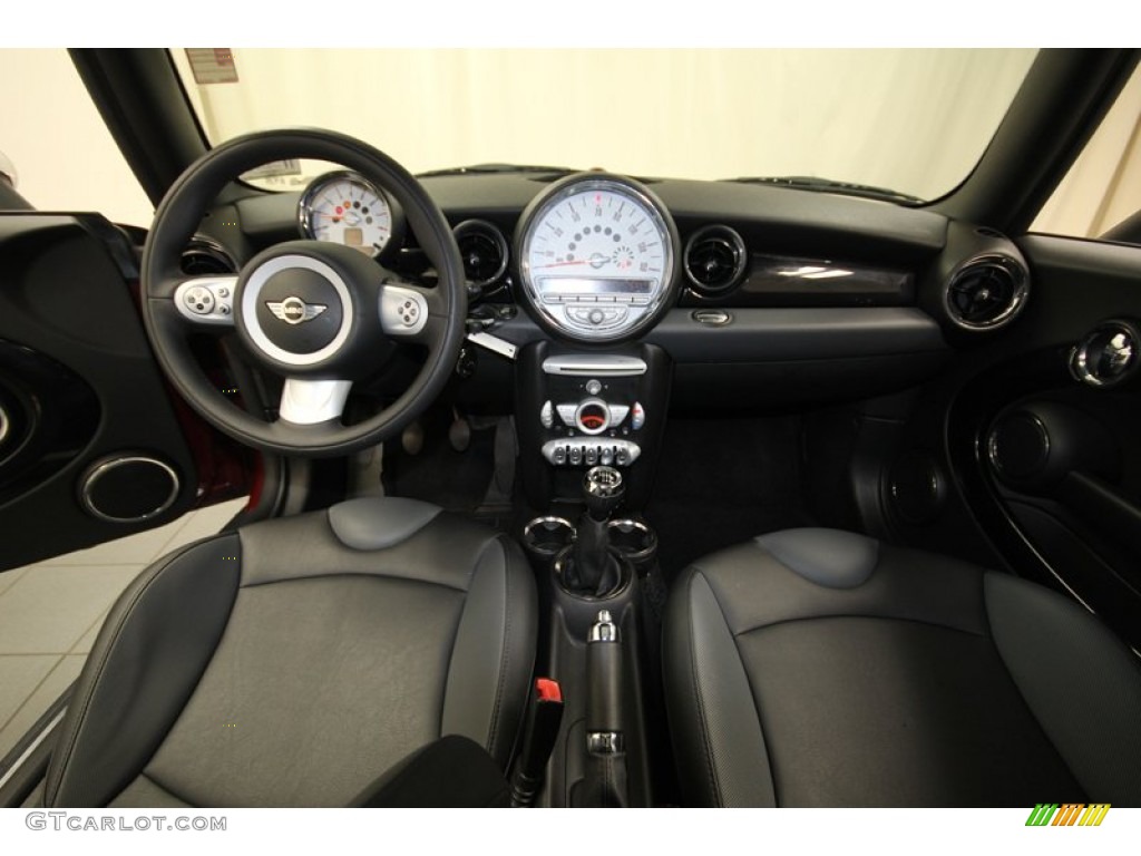 2007 Cooper Hardtop - Nightfire Red Metallic / Carbon Black/Carbon Black photo #4