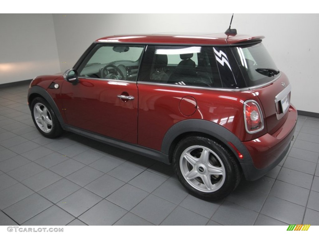 2007 Cooper Hardtop - Nightfire Red Metallic / Carbon Black/Carbon Black photo #5