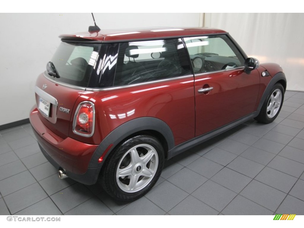 2007 Cooper Hardtop - Nightfire Red Metallic / Carbon Black/Carbon Black photo #11