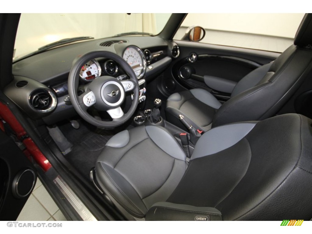 Carbon Black/Carbon Black Interior 2007 Mini Cooper Hardtop Photo #84058144