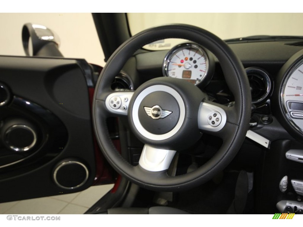 2007 Cooper Hardtop - Nightfire Red Metallic / Carbon Black/Carbon Black photo #27