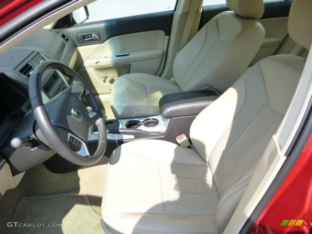 2010 Milan V6 Premier - Red Candy Metallic / Camel photo #15