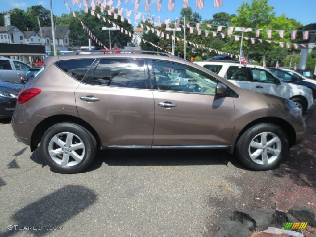 2010 Murano SL AWD - Tinted Bronze Metallic / Beige photo #5