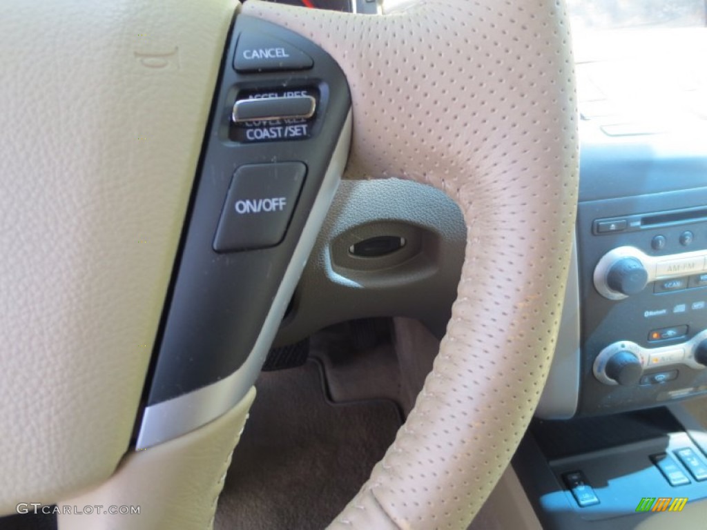 2010 Murano SL AWD - Tinted Bronze Metallic / Beige photo #21