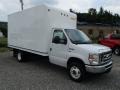 Oxford White 2013 Ford E Series Cutaway E350 Moving Truck Exterior