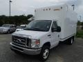 Oxford White - E Series Cutaway E350 Moving Truck Photo No. 4
