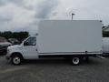 Oxford White 2013 Ford E Series Cutaway E350 Moving Truck Exterior