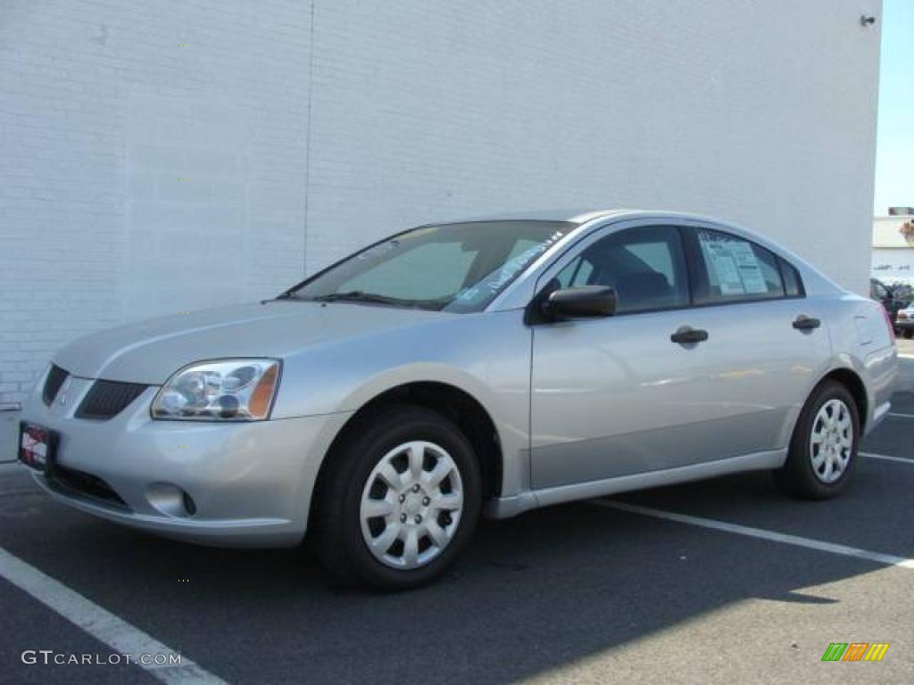 2006 Galant DE - Liquid Silver Metallic / Black photo #1