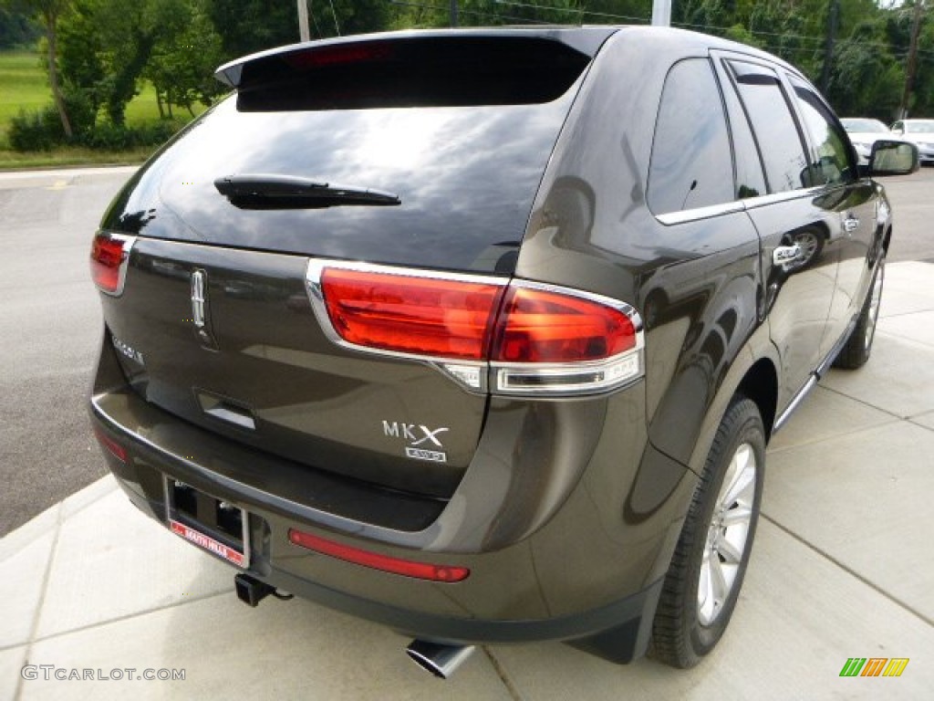 2011 MKX AWD - Earth Metallic / Medium Light Stone photo #5