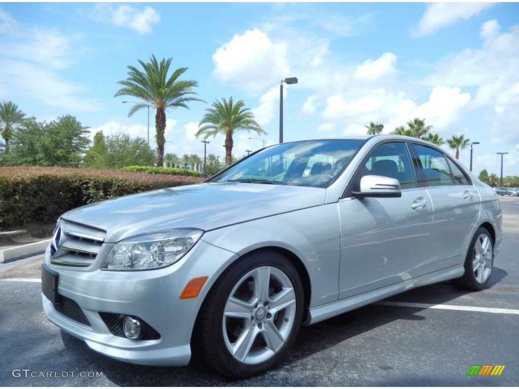Iridium Silver Metallic 2010 Mercedes-Benz C 300 Sport 4Matic Exterior Photo #84062438