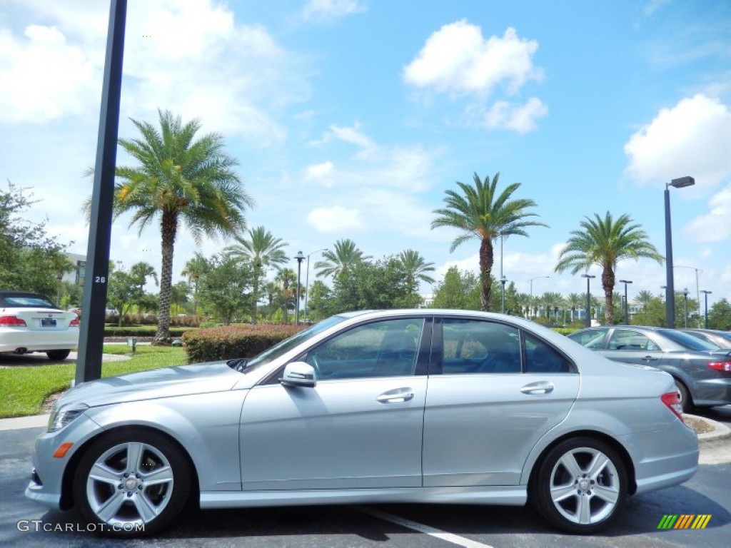 Iridium Silver Metallic 2010 Mercedes-Benz C 300 Sport 4Matic Exterior Photo #84062462