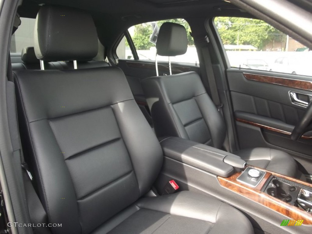 2010 E 350 4Matic Sedan - Black / Black photo #15