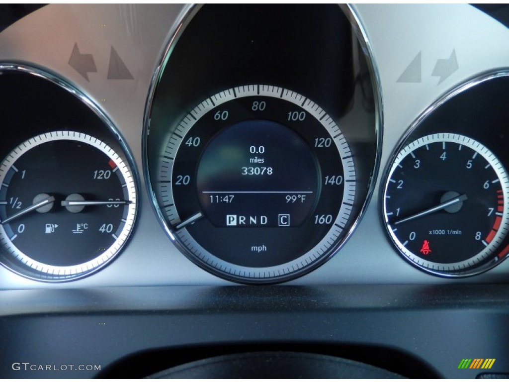 2010 Mercedes-Benz C 300 Sport 4Matic Gauges Photo #84062951