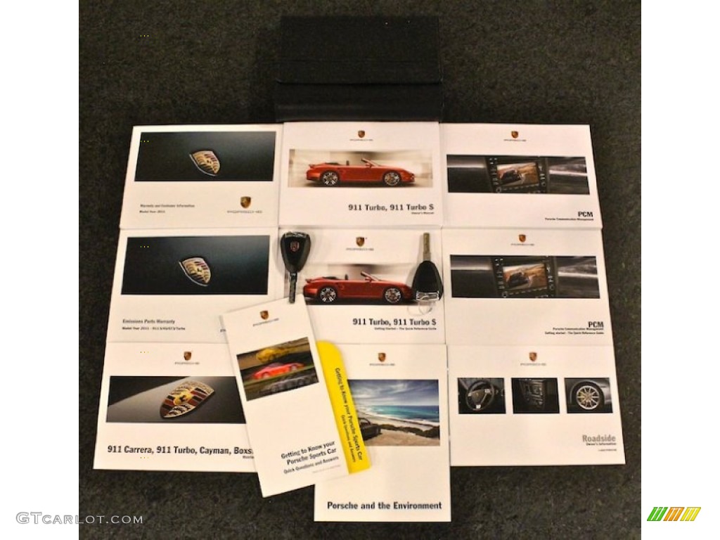 2011 Porsche 911 Turbo S Coupe Books/Manuals Photo #84063287