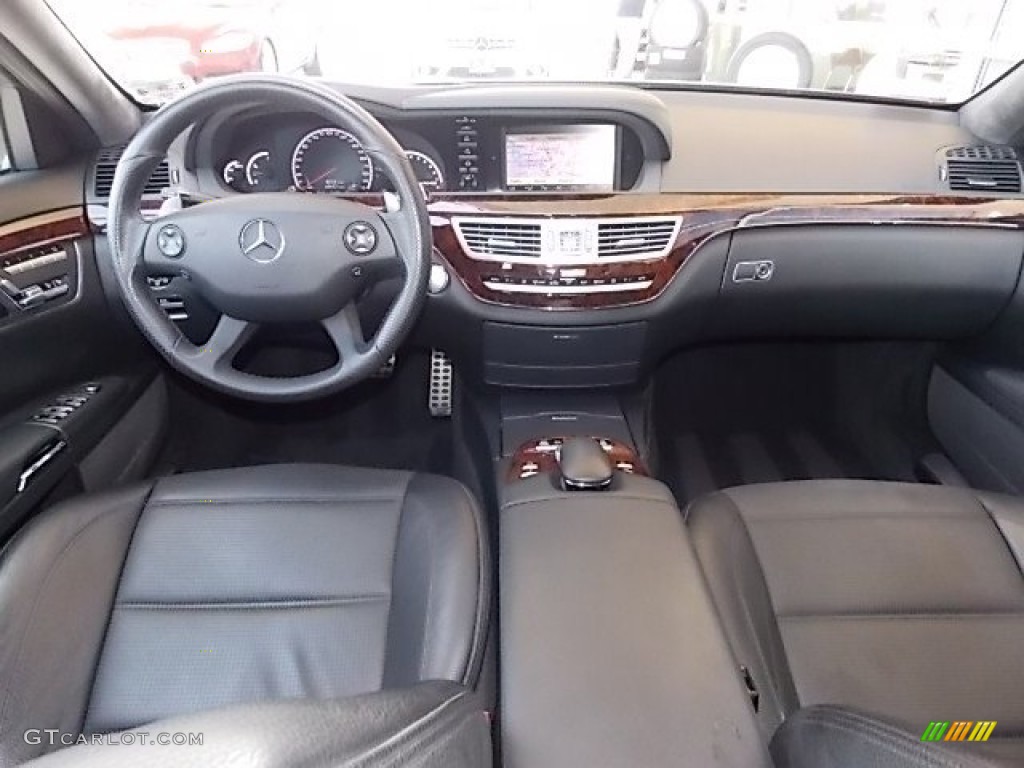 2008 Mercedes-Benz S 63 AMG Sedan Black Dashboard Photo #84063459