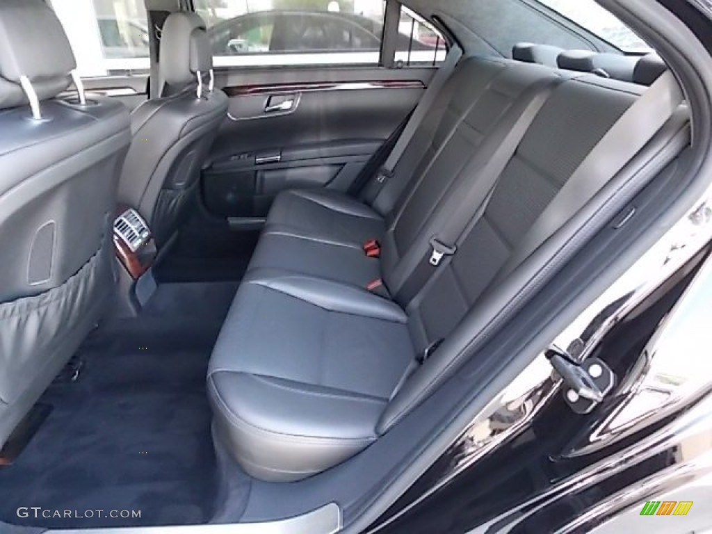 2008 Mercedes-Benz S 63 AMG Sedan Rear Seat Photo #84063503
