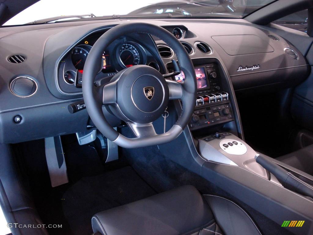 2009 Lamborghini Gallardo LP560-4 Coupe Nero Perseus Dashboard Photo #840640