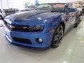 2013 Kinetic Blue Metallic Chevrolet Camaro SS Hot Wheels Special Edition Convertible #84042315