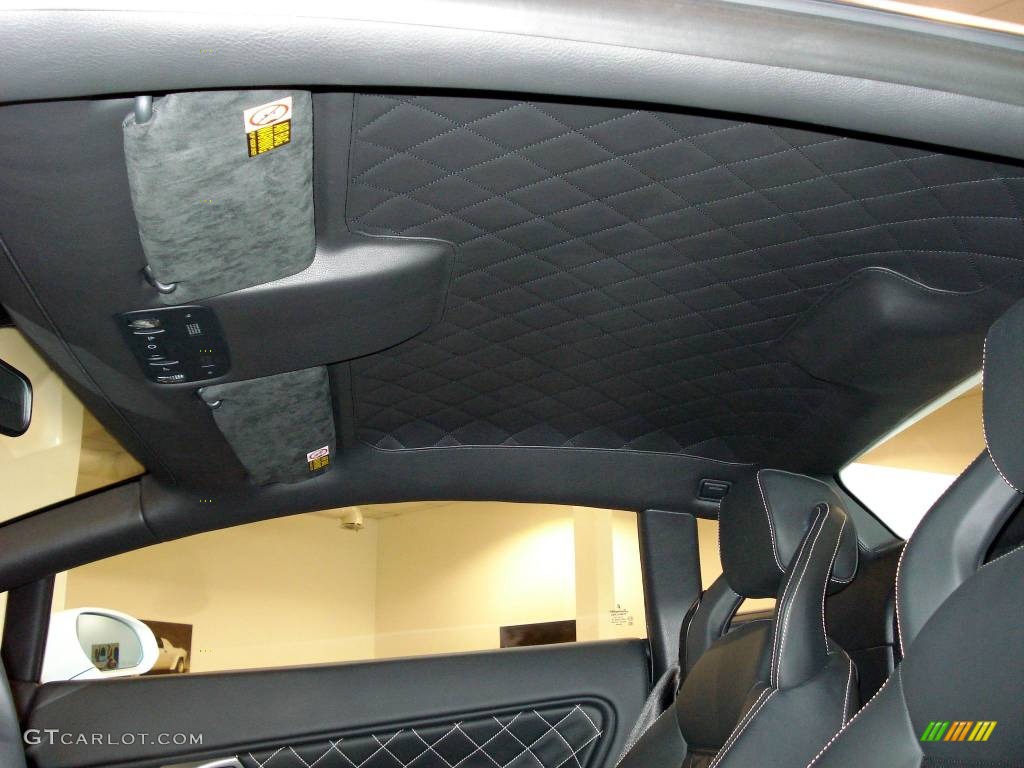 Nero Perseus Interior 2009 Lamborghini Gallardo LP560-4 Coupe Photo #840645