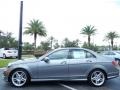 2013 Palladium Silver Metallic Mercedes-Benz C 250 Sport  photo #2