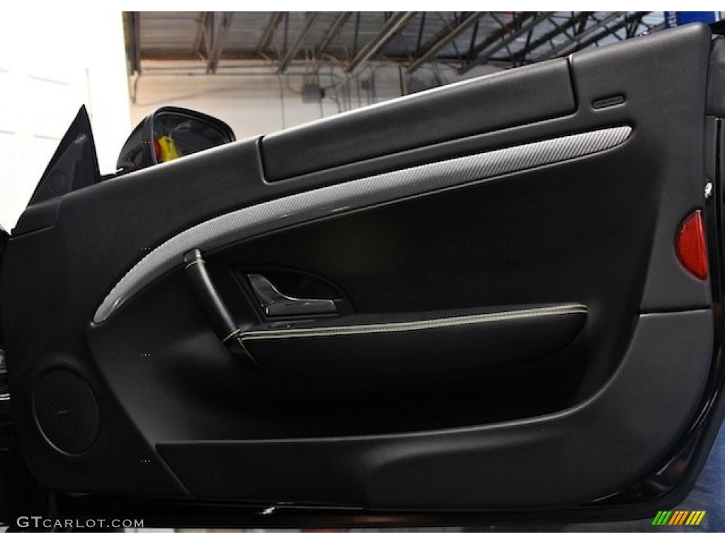 2009 Maserati GranTurismo S Nero Door Panel Photo #84065102