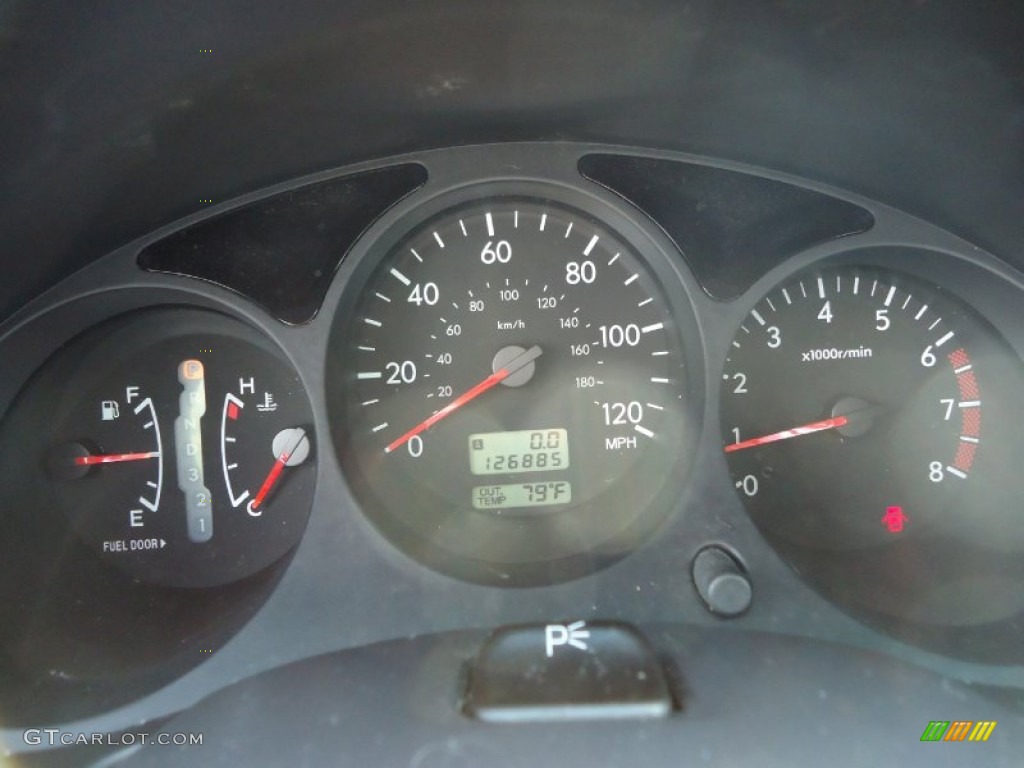 2003 Forester 2.5 X - Pacifica Blue Metallic / Gray photo #14